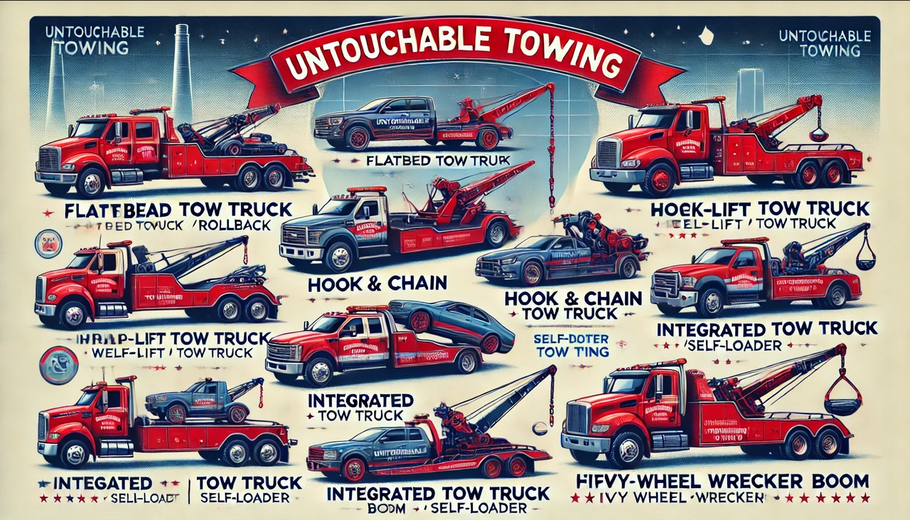 Types Of Tow Trucks And Wreckers Commonly Used Untouchable Towing Company Types Of Tow Trucks And Wreckers Commonly Used Untouchable Towing Company