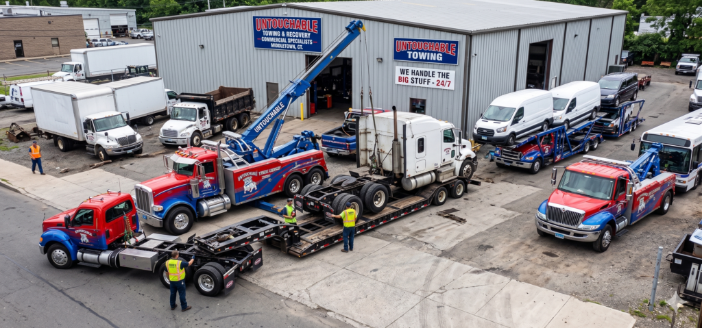 commercial towing service