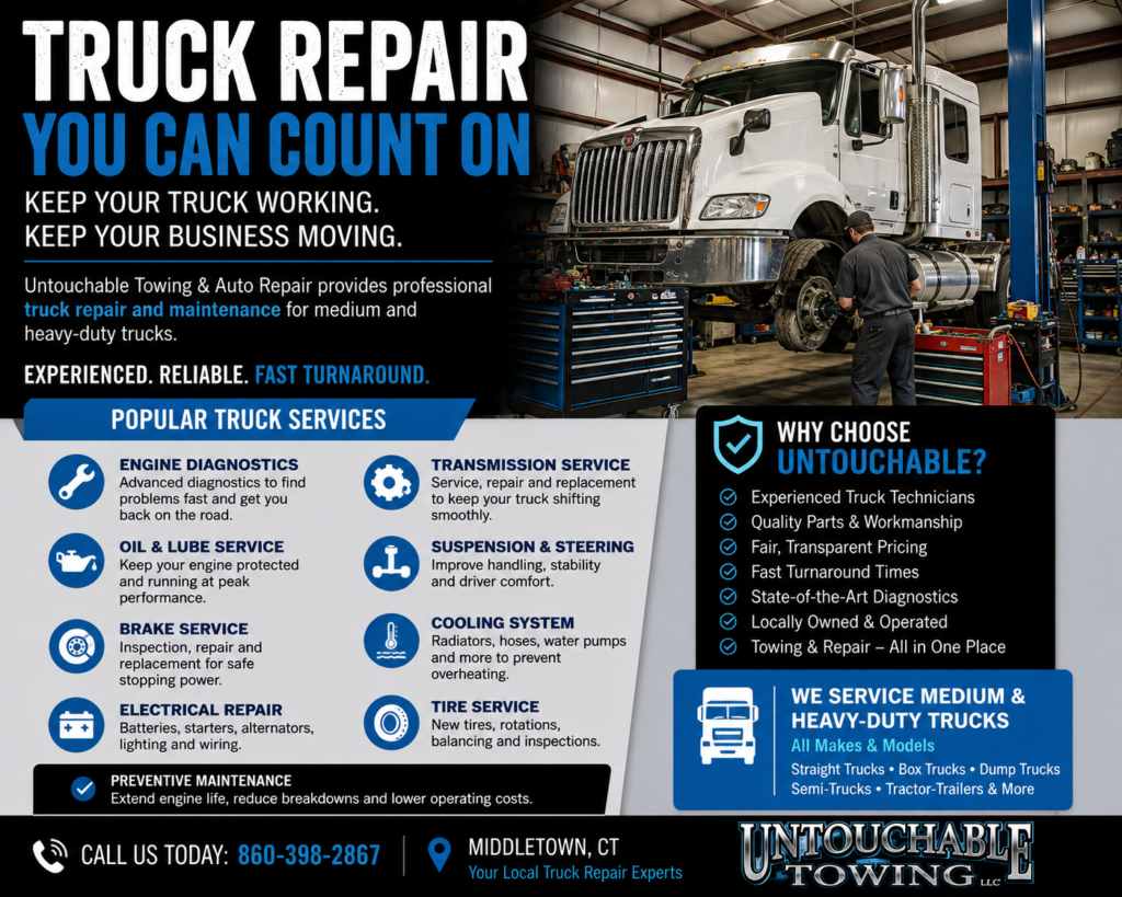 semi truck repair shop