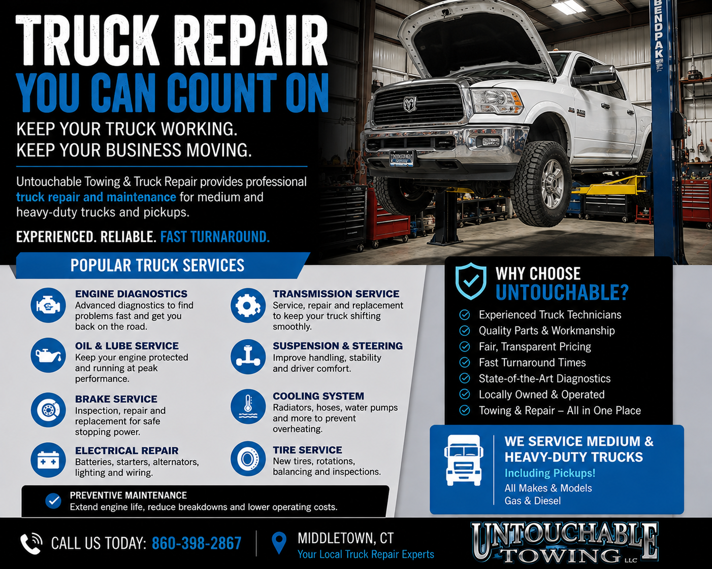 truck repair shop 2026